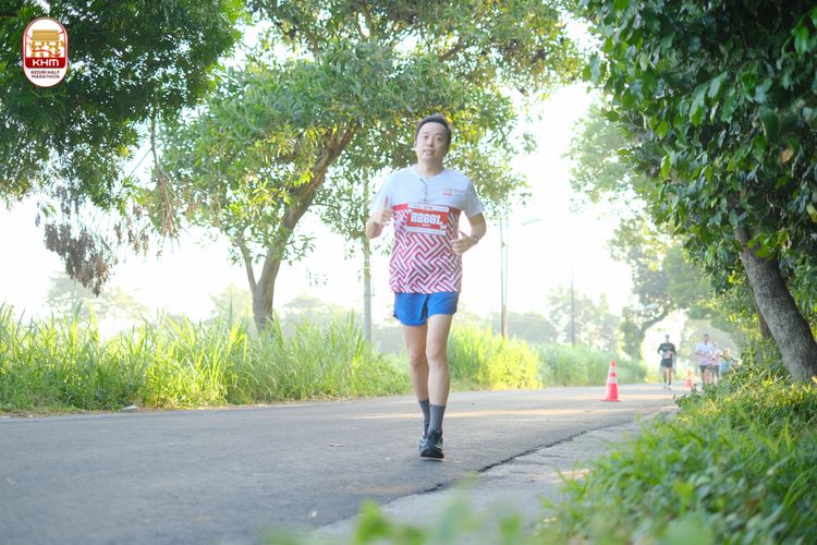 Race photo from Kediri Half Marathon 2024