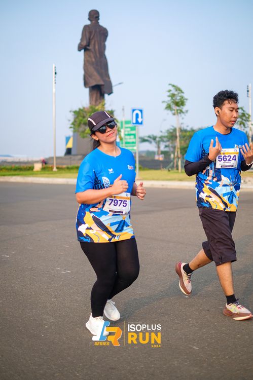 Race photo from ISOPlus Run 2024 Jakarta