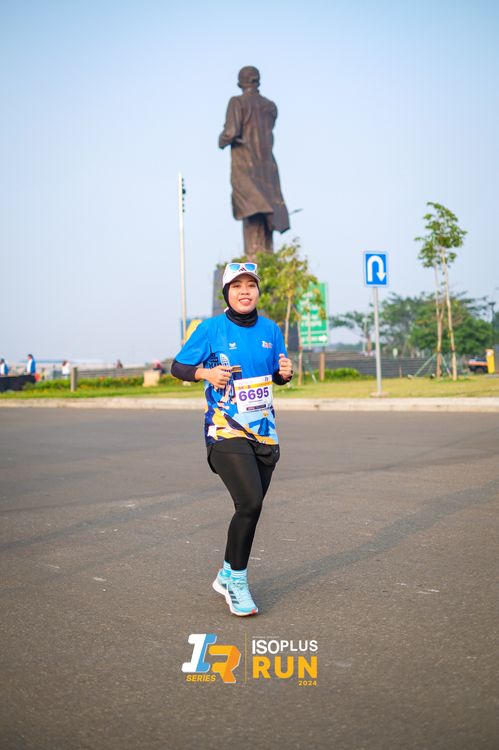 Race photo from ISOPlus Run 2024 Jakarta