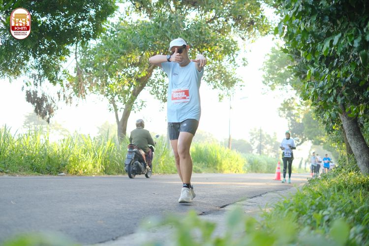 Race photo from Kediri Half Marathon 2024