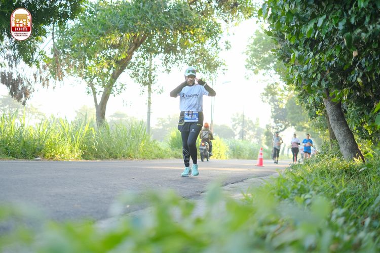 Race photo from Kediri Half Marathon 2024