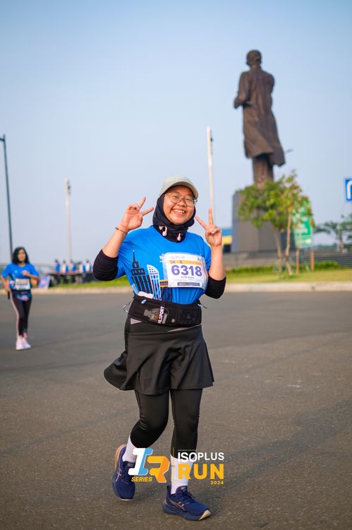 Race photo from ISOPlus Run 2024 Jakarta