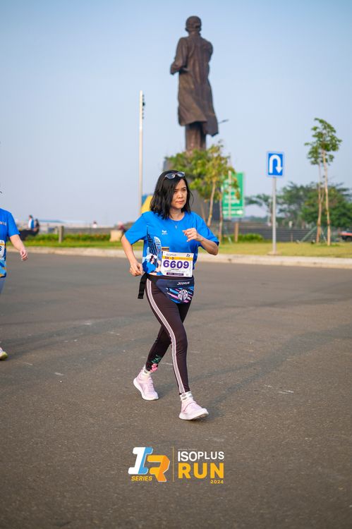 Race photo from ISOPlus Run 2024 Jakarta