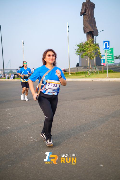 Race photo from ISOPlus Run 2024 Jakarta