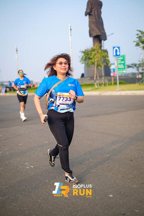 Race photo from ISOPlus Run 2024 Jakarta