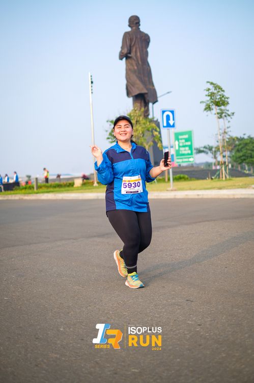 Race photo from ISOPlus Run 2024 Jakarta