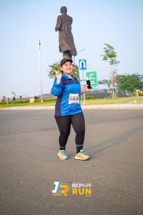 Race photo from ISOPlus Run 2024 Jakarta