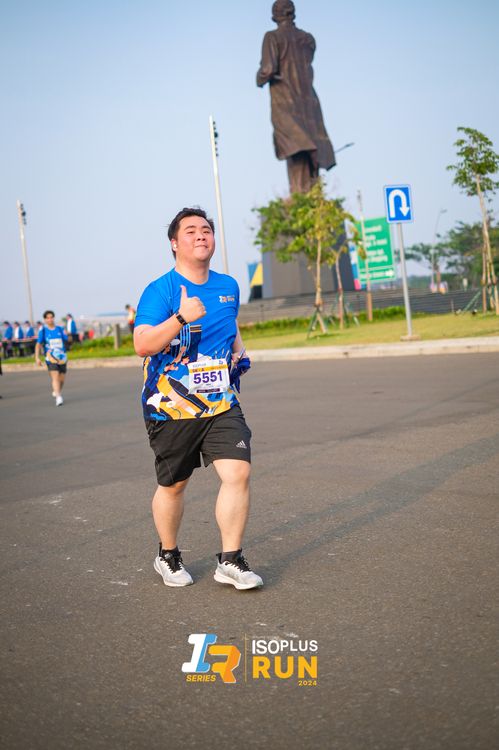 Race photo from ISOPlus Run 2024 Jakarta