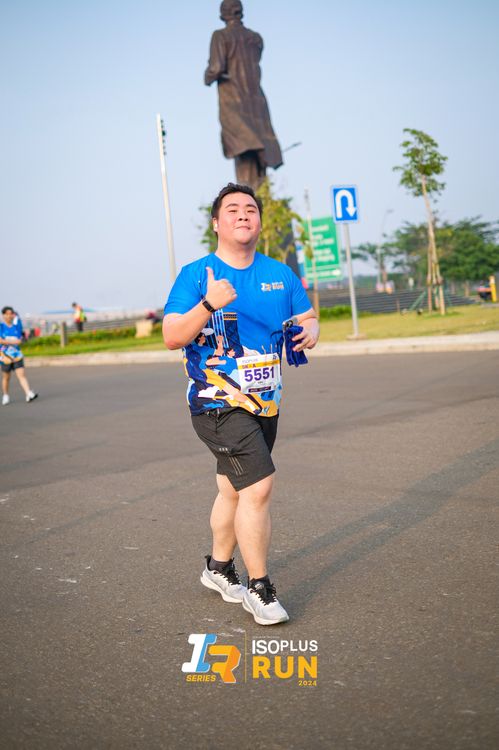 Race photo from ISOPlus Run 2024 Jakarta