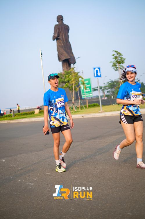 Race photo from ISOPlus Run 2024 Jakarta