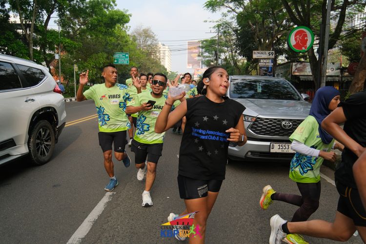 Race photo from CISANGKAN  KBP CITY RUN VIBES 2025