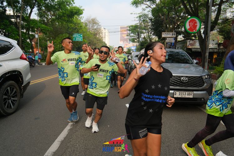 Race photo from CISANGKAN  KBP CITY RUN VIBES 2025