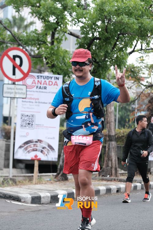 Race photo from Isoplus Run 2024 Surabaya