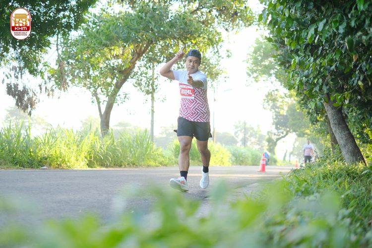 Race photo from Kediri Half Marathon 2024