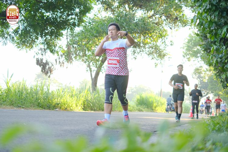 Race photo from Kediri Half Marathon 2024
