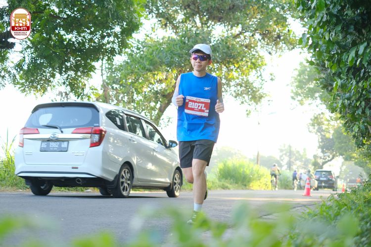 Race photo from Kediri Half Marathon 2024