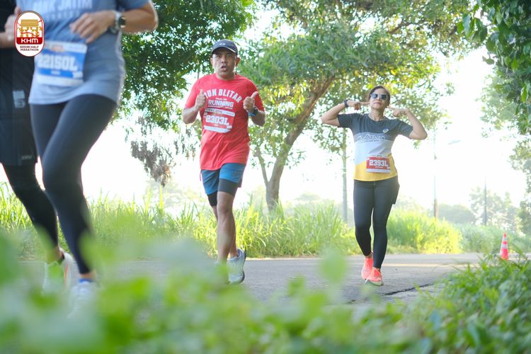 Race photo from Kediri Half Marathon 2024