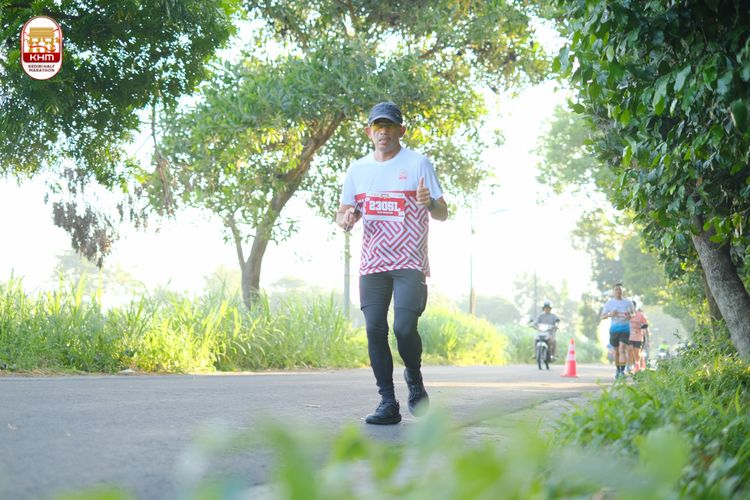 Race photo from Kediri Half Marathon 2024