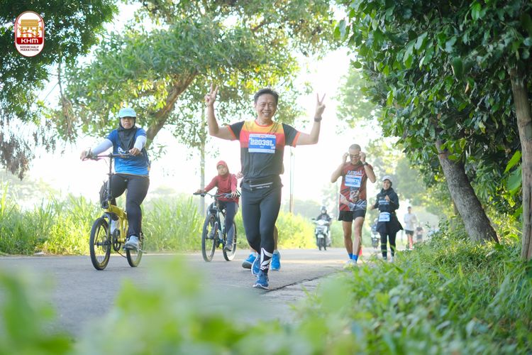 Race photo from Kediri Half Marathon 2024