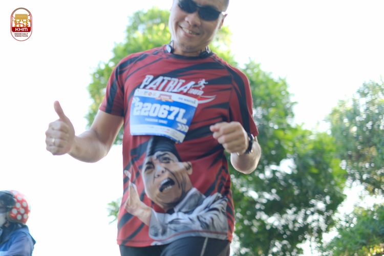 Race photo from Kediri Half Marathon 2024
