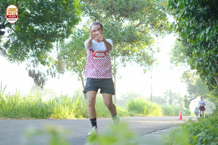 Race photo from Kediri Half Marathon 2024