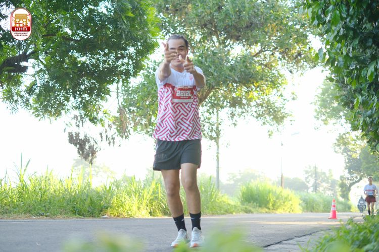 Race photo from Kediri Half Marathon 2024