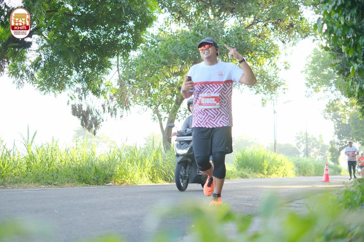 Race photo from Kediri Half Marathon 2024
