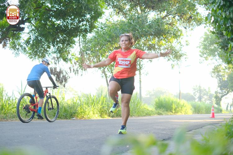 Race photo from Kediri Half Marathon 2024