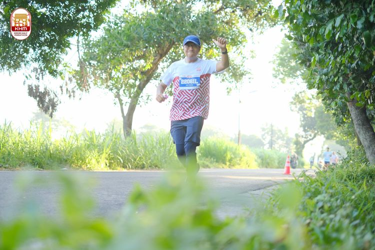 Race photo from Kediri Half Marathon 2024