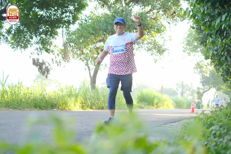 Race photo from Kediri Half Marathon 2024