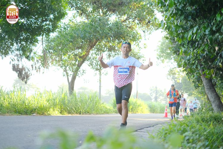 Race photo from Kediri Half Marathon 2024