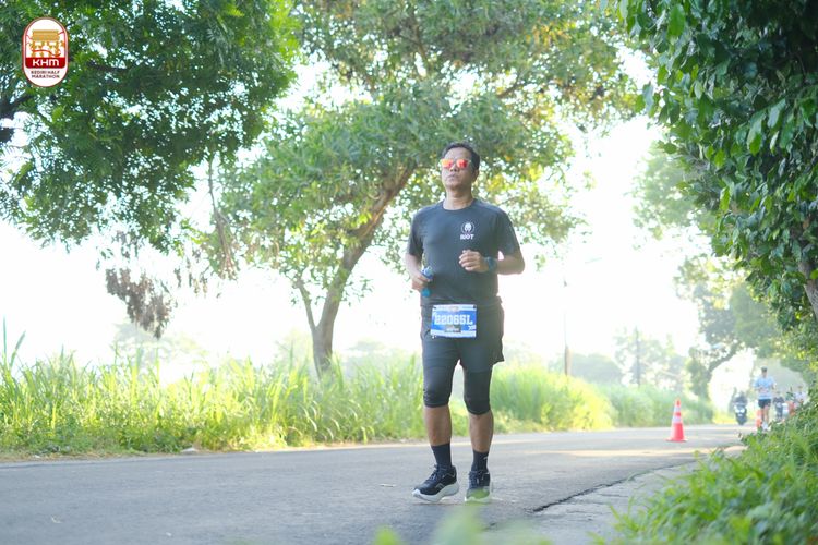 Race photo from Kediri Half Marathon 2024