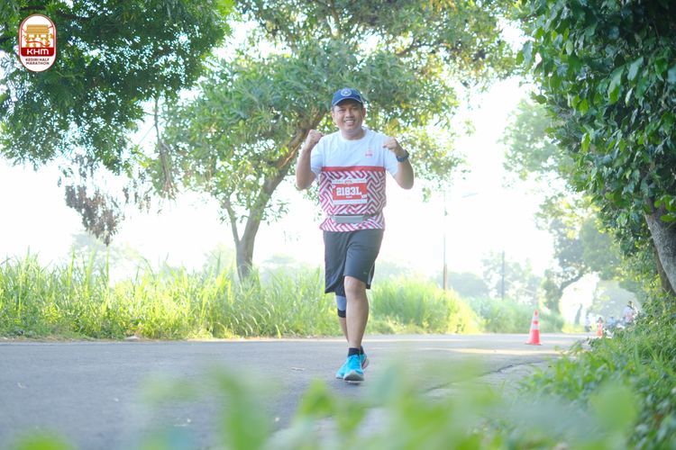 Race photo from Kediri Half Marathon 2024