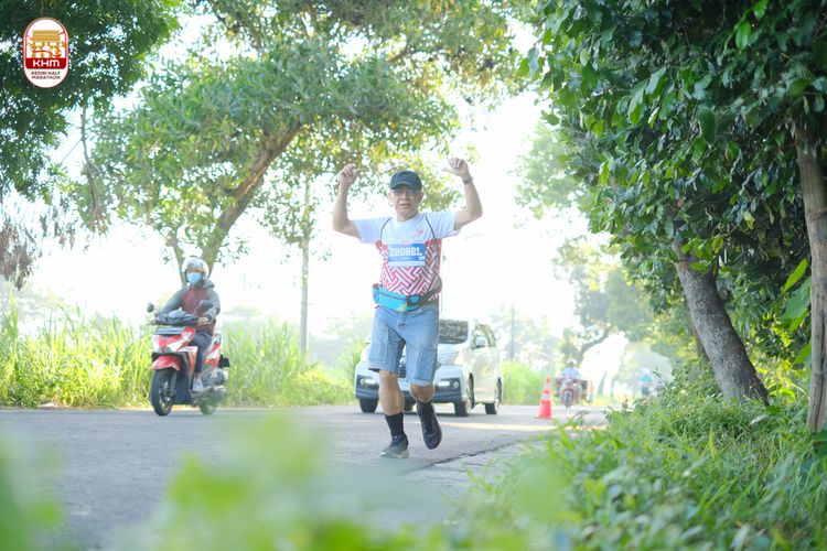 Race photo from Kediri Half Marathon 2024