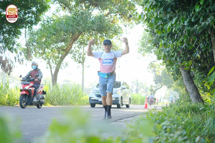 Race photo from Kediri Half Marathon 2024