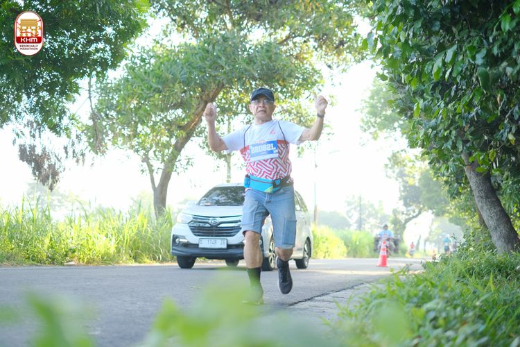Race photo from Kediri Half Marathon 2024
