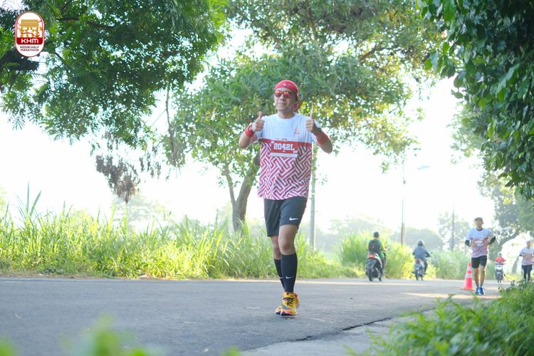 Race photo from Kediri Half Marathon 2024