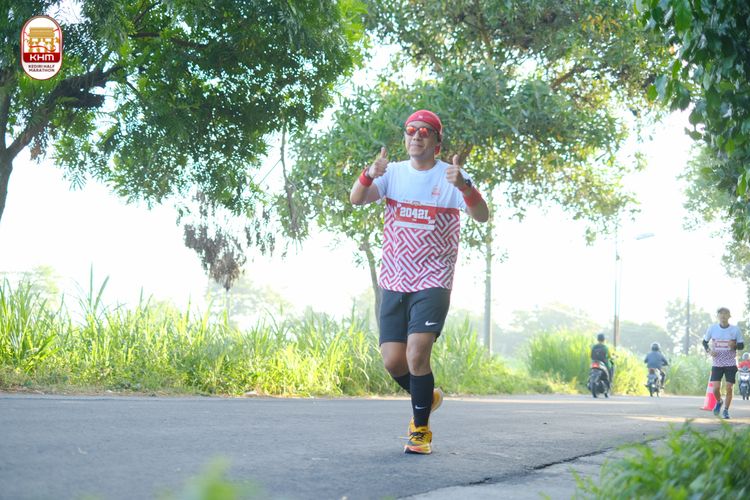Race photo from Kediri Half Marathon 2024