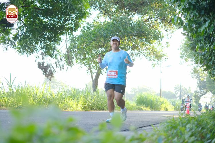 Race photo from Kediri Half Marathon 2024