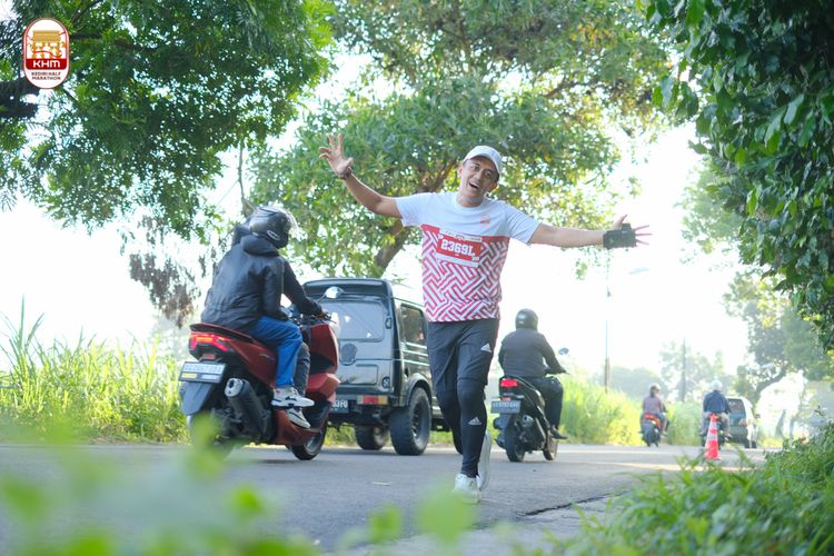 Race photo from Kediri Half Marathon 2024