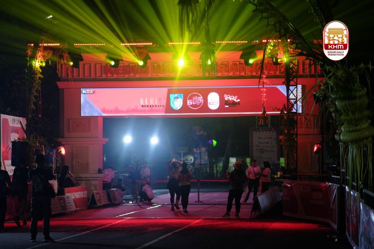 Race photo from Kediri Half Marathon 2025