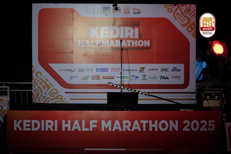 Race photo from Kediri Half Marathon 2025