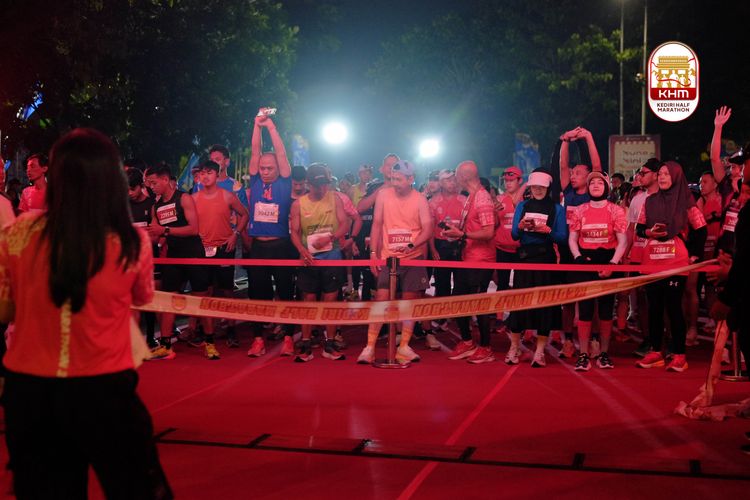 Race photo from Kediri Half Marathon 2025