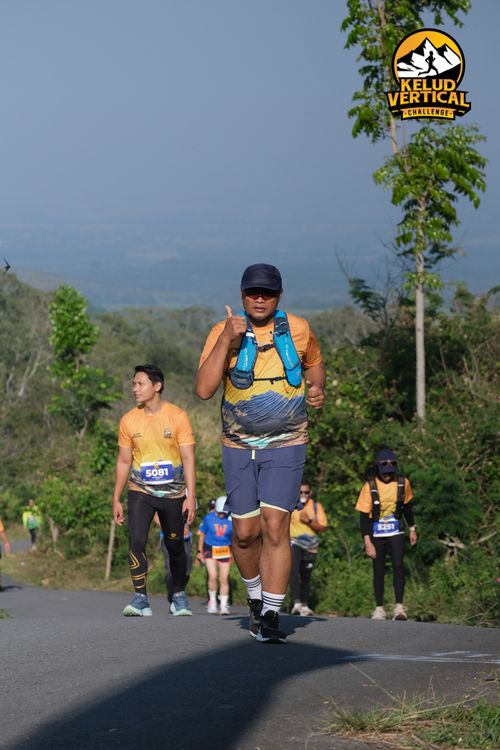 Race photo from Kelud Vertical Challenge 2024