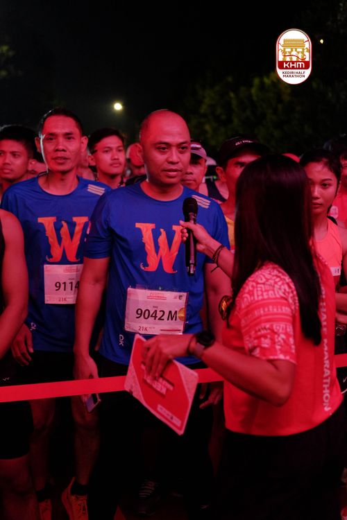 Race photo from Kediri Half Marathon 2025