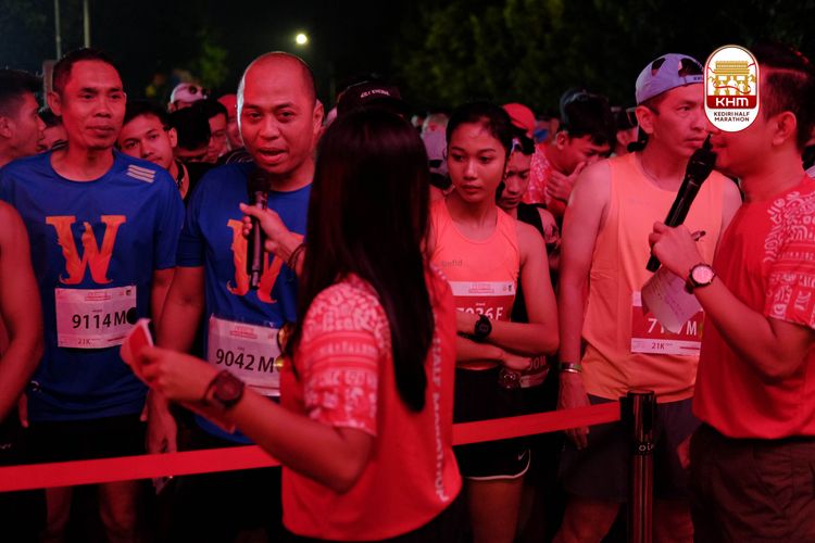 Race photo from Kediri Half Marathon 2025
