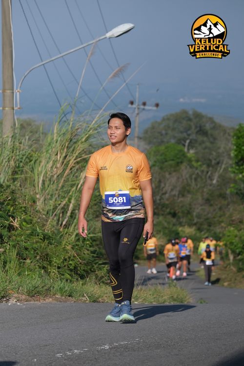 Race photo from Kelud Vertical Challenge 2024