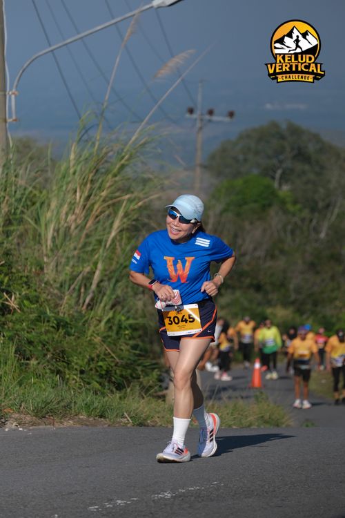 Race photo from Kelud Vertical Challenge 2024