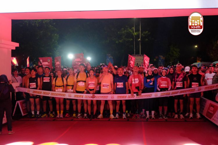 Race photo from Kediri Half Marathon 2025