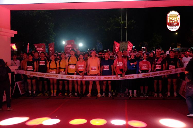 Race photo from Kediri Half Marathon 2025